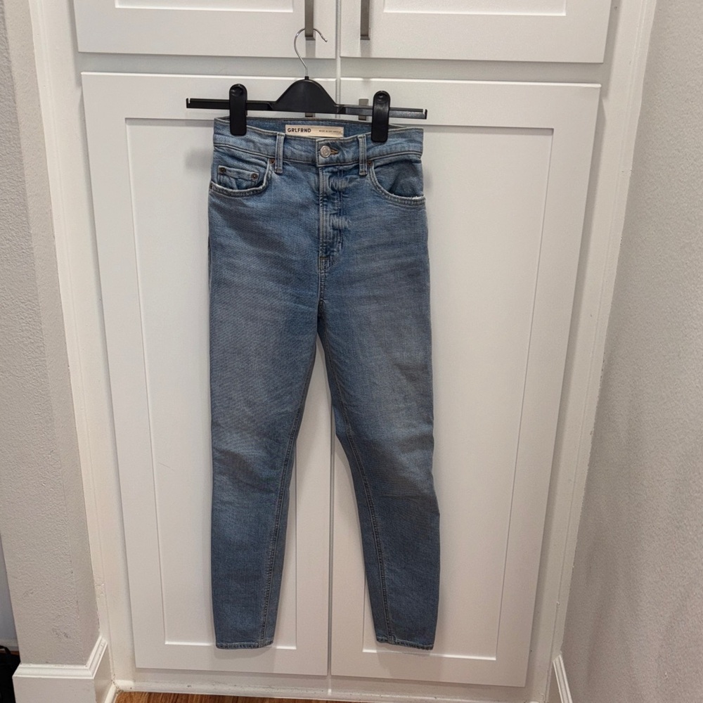 GRLFRND Light Blue Skinny Jeans